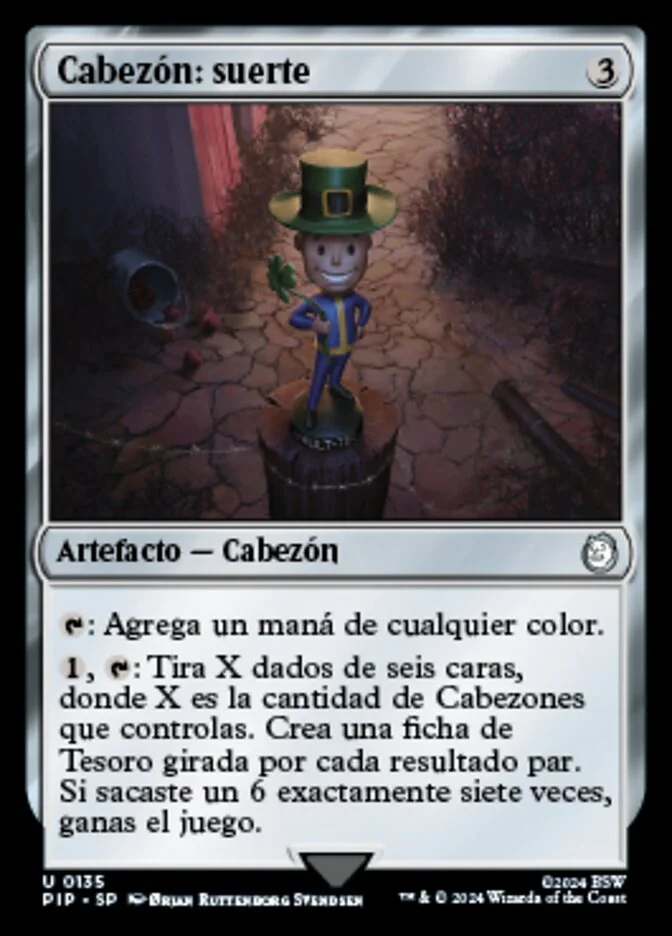 Cabezón: suerte (Fallout) - Magic: The Gathering in TCG Land