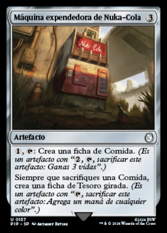 Máquina expendedora de Nuka-Cola (Fallout) - Magic: The Gathering in TCG Land