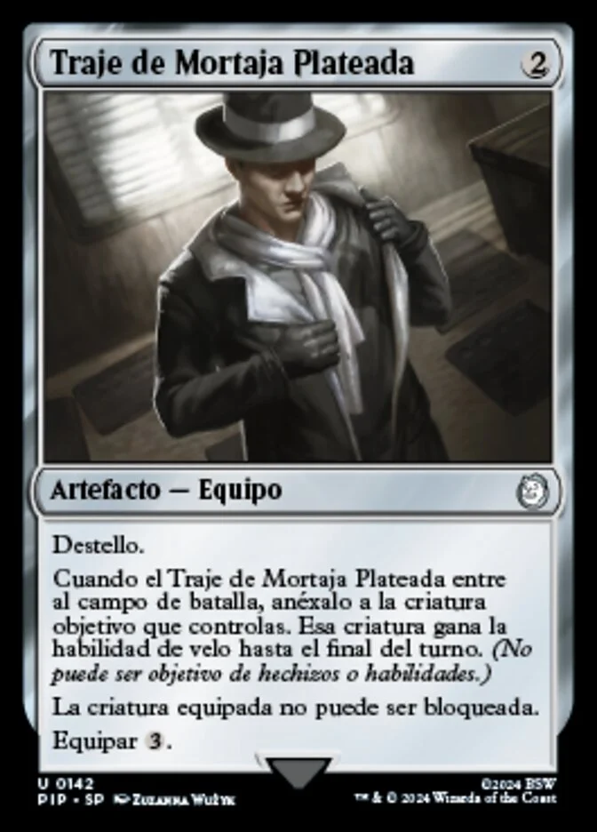Traje de Mortaja Plateada (Fallout) - Magic: The Gathering in TCG Land