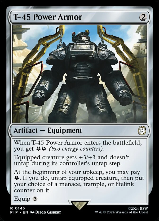 T-45 Power Armor (Fallout) - Magic: The Gathering in TCG Land