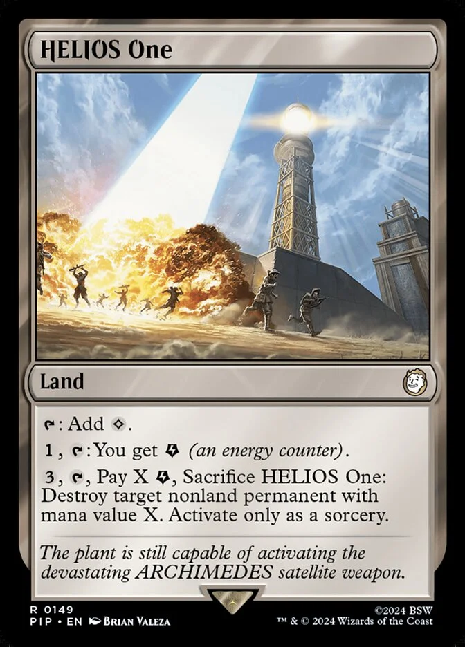 HELIOS One (Fallout) - Magic: The Gathering in TCG Land