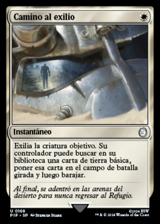 Camino al exilio (Fallout) - Magic: The Gathering in TCG Land