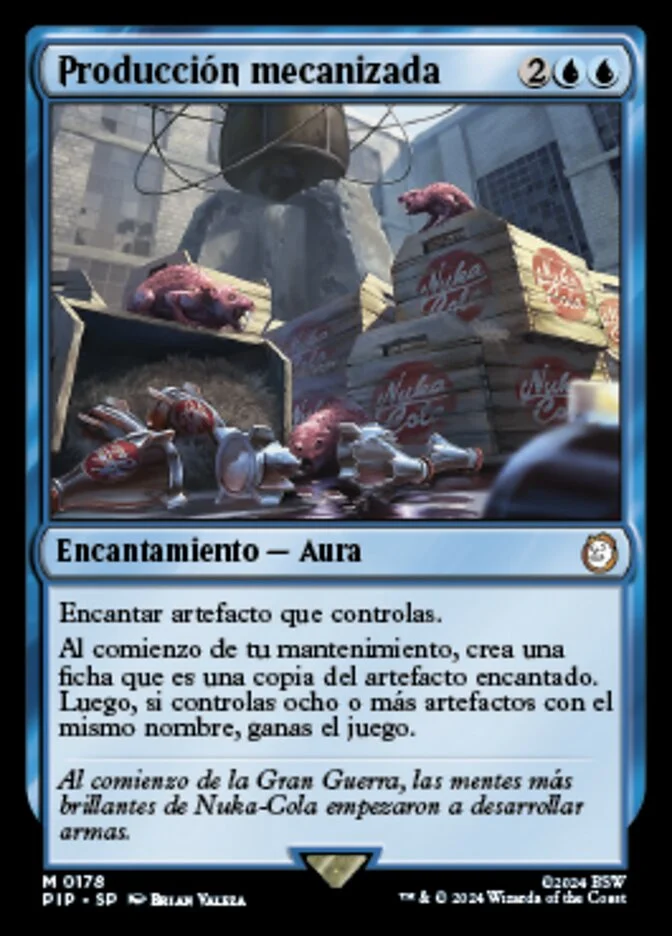 Producción mecanizada (Fallout) - Magic: The Gathering in TCG Land