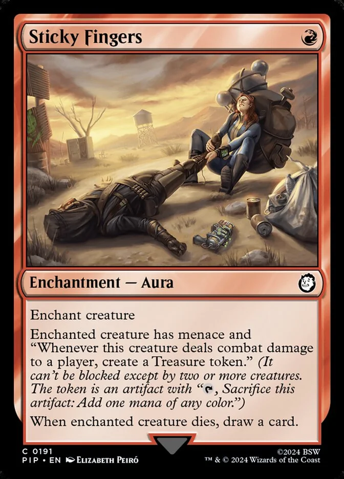 Sticky Fingers (Fallout) - Magic: The Gathering in TCG Land