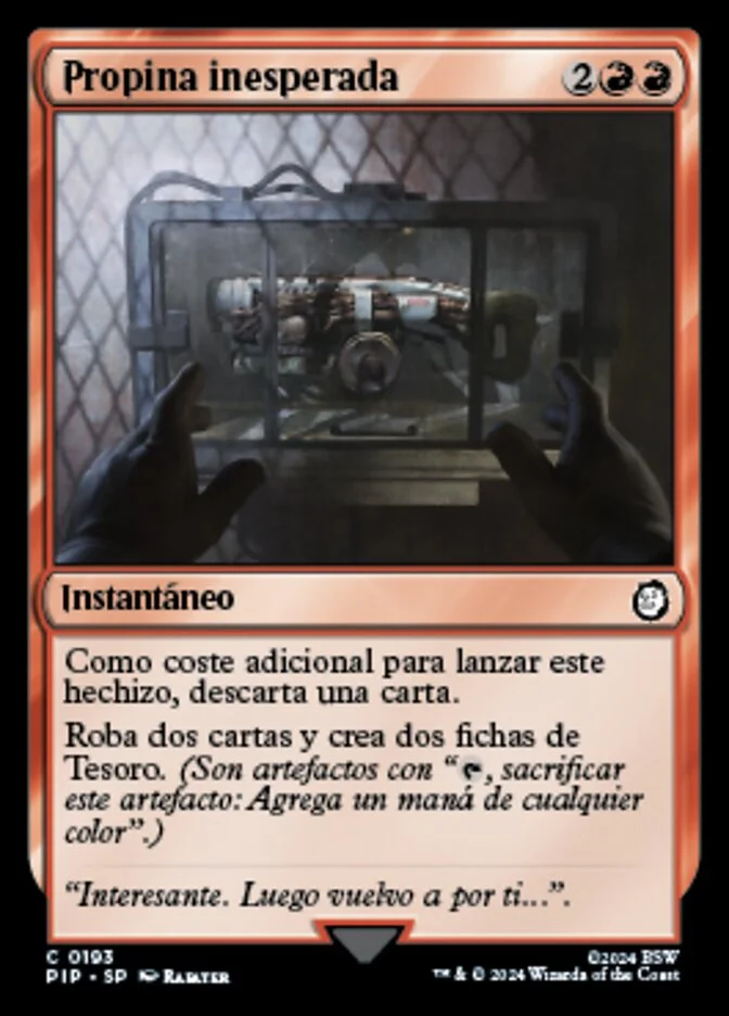 Propina inesperada (Fallout) - Magic: The Gathering in TCG Land