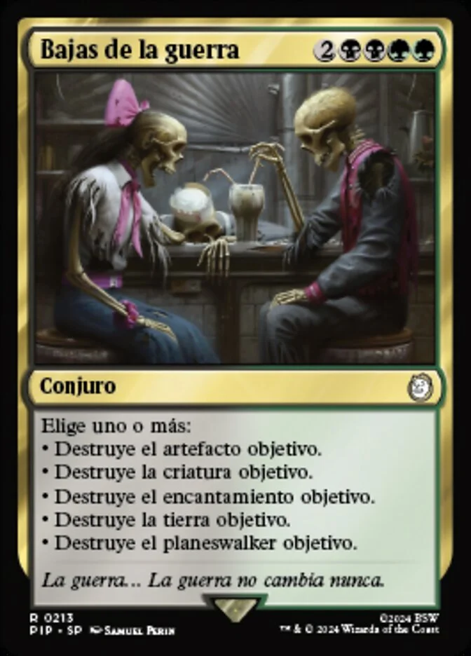 Bajas de la guerra (Fallout) - Magic: The Gathering in TCG Land