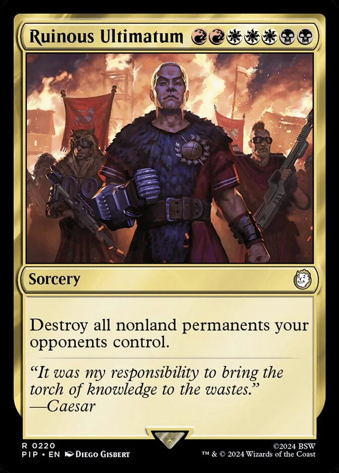 Ruinous Ultimatum (Fallout) - Magic: The Gathering in TCG Land