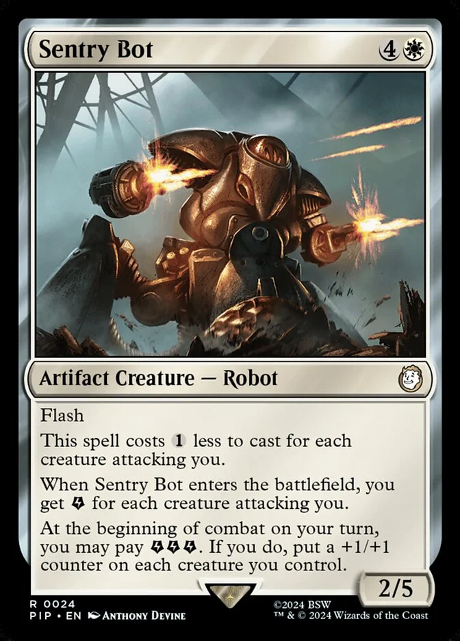 Sentry Bot (Fallout) - Magic: The Gathering in TCG Land