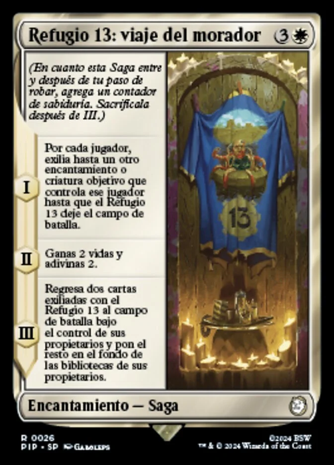 Refugio 13: viaje del morador (Fallout) - Magic: The Gathering in TCG Land