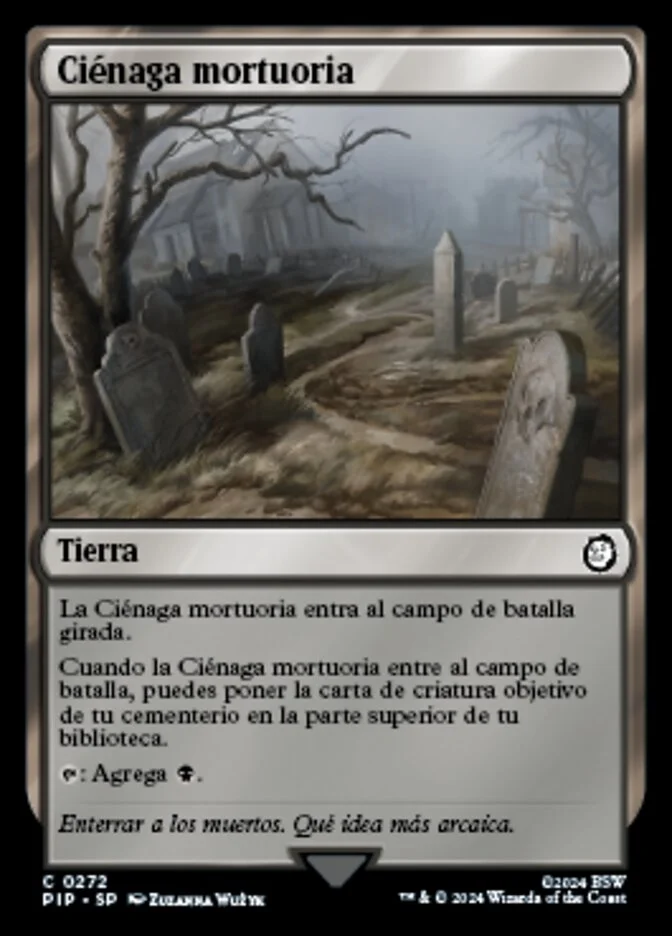 Ciénaga mortuoria (Fallout) - Magic: The Gathering in TCG Land