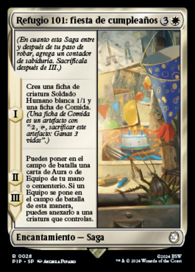 Refugio 101: fiesta de cumpleaños (Fallout) - Magic: The Gathering in TCG Land