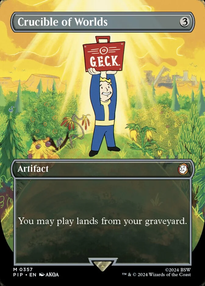 Crucible of Worlds (Fallout) - Magic: The Gathering in TCG Land