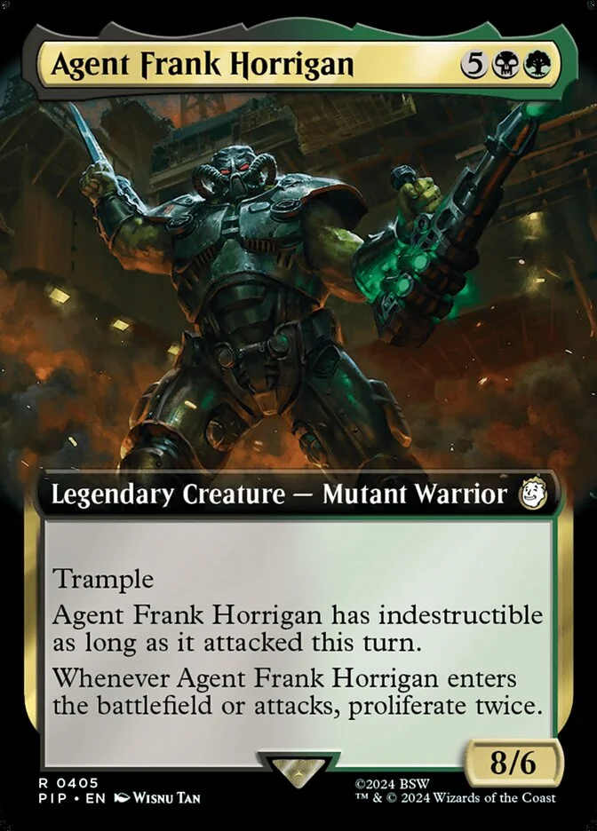 Agent Frank Horrigan (Fallout) - Magic: The Gathering in TCG Land
