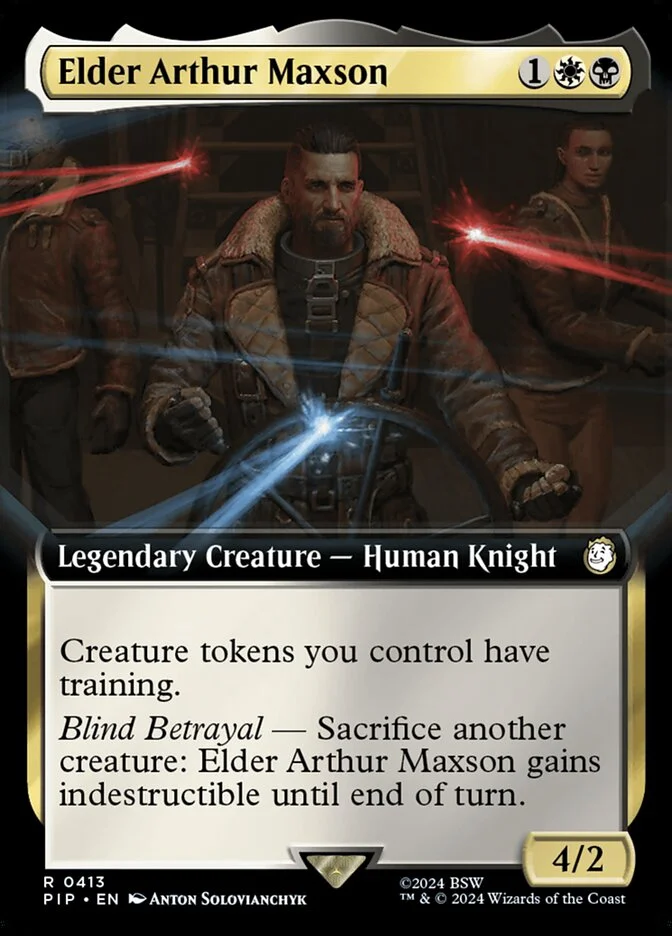 Elder Arthur Maxson (Fallout) - Magic: The Gathering in TCG Land