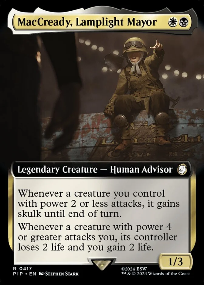MacCready, Lamplight Mayor (Fallout) - Magic: The Gathering in TCG Land