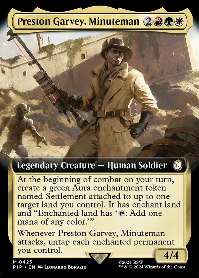 Preston Garvey, Minuteman (Fallout) - Magic: The Gathering in TCG Land