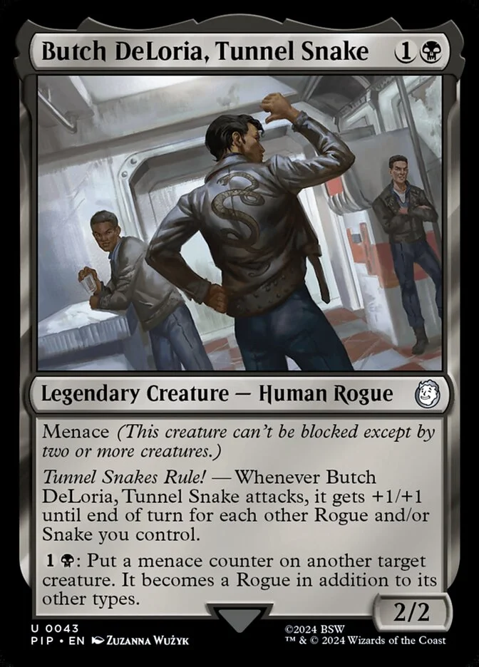 Butch DeLoria, Tunnel Snake (Fallout) - Magic: The Gathering in TCG Land