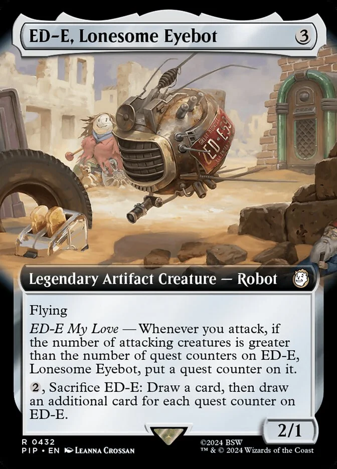 ED-E, Lonesome Eyebot (Fallout) - Magic: The Gathering in TCG Land