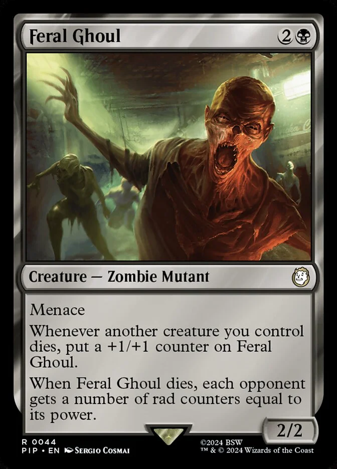 Feral Ghoul (Fallout) - Magic: The Gathering in TCG Land