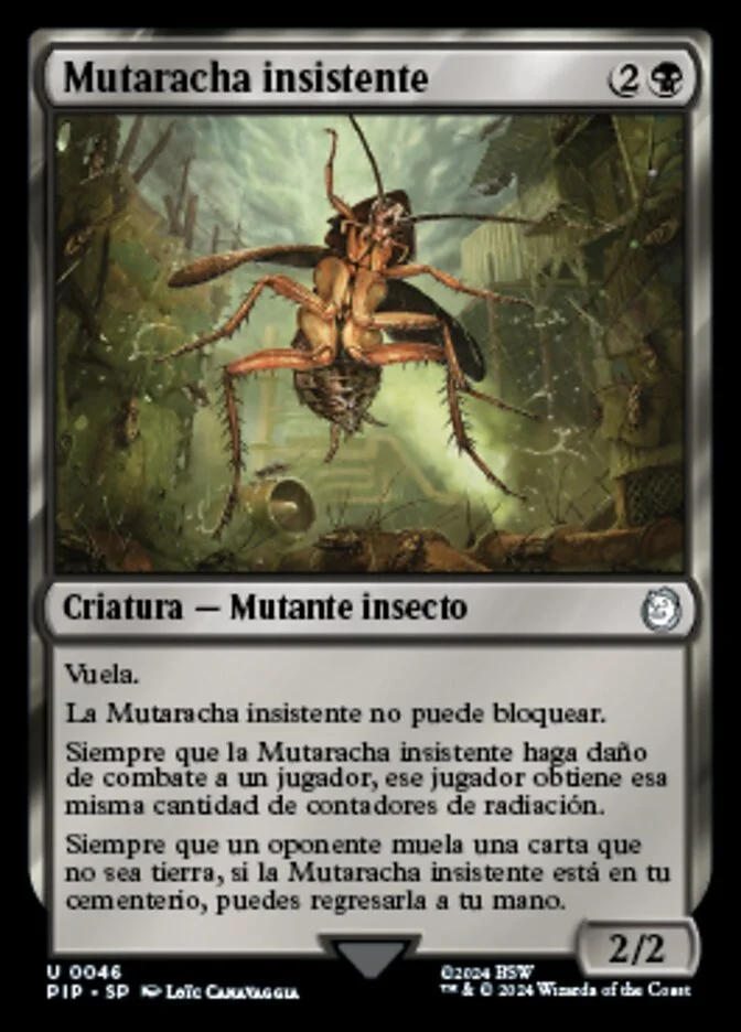 Mutaracha insistente (Fallout) - Magic: The Gathering in TCG Land México