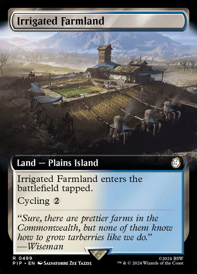 Irrigated Farmland (Fallout) - Magic: The Gathering in TCG Land