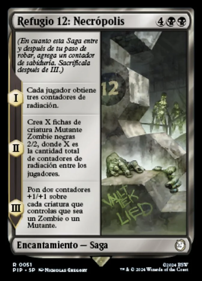 Refugio 12: Necrópolis (Fallout) - Magic: The Gathering in TCG Land