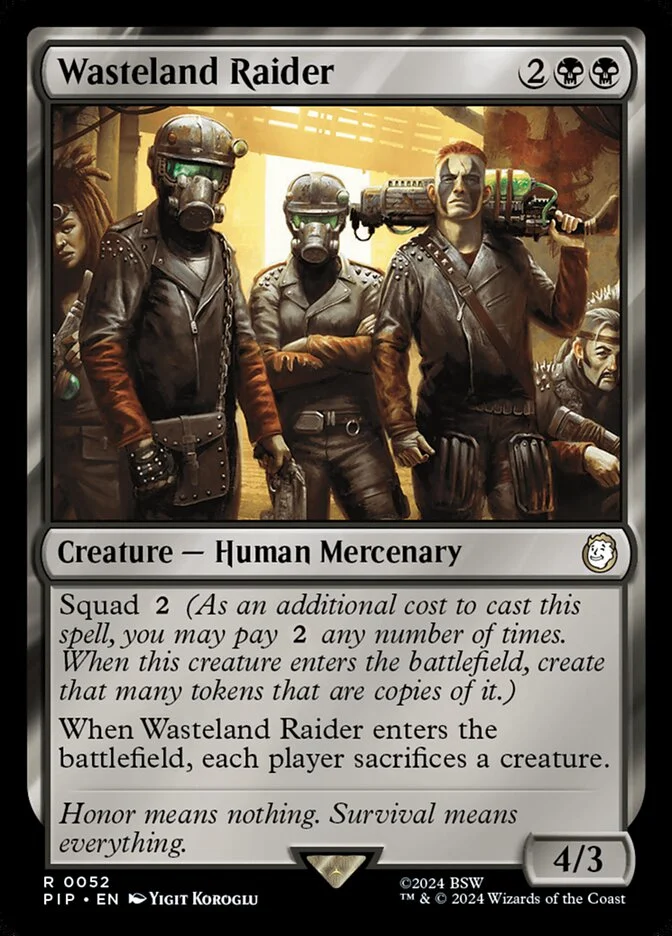 Wasteland Raider (Fallout) - Magic: The Gathering in TCG Land