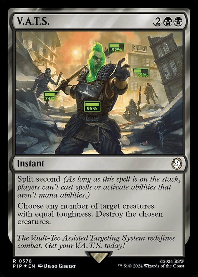 V.A.T.S. (Fallout) - Magic: The Gathering in TCG Land