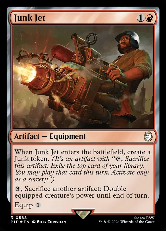 Junk Jet (Fallout) - Magic: The Gathering in TCG Land