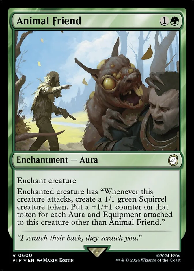 Animal Friend (Fallout) - Magic: The Gathering in TCG Land