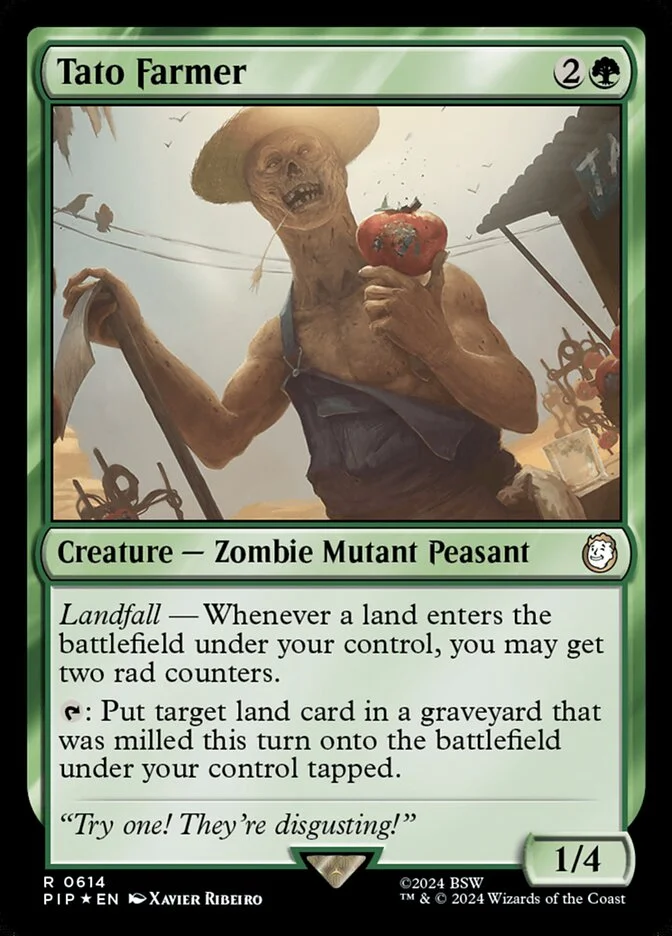 Tato Farmer (Fallout) - Magic: The Gathering in TCG Land