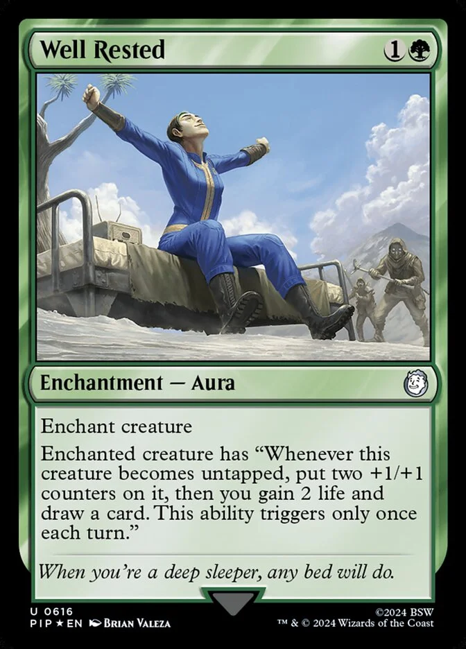 Well Rested (Fallout) - Magic: The Gathering in TCG Land