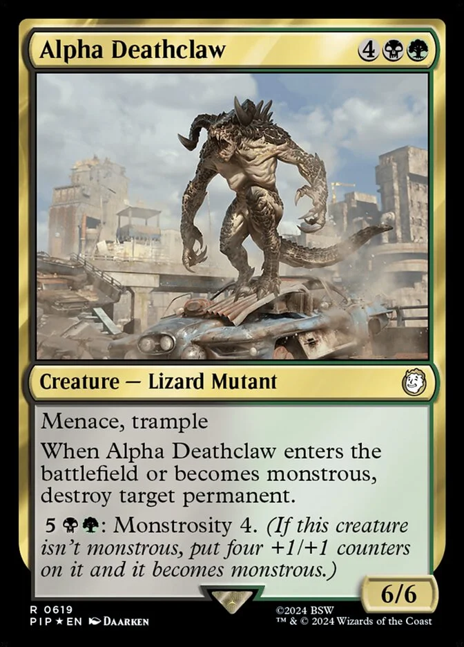 Alpha Deathclaw (Fallout) - Magic: The Gathering in TCG Land