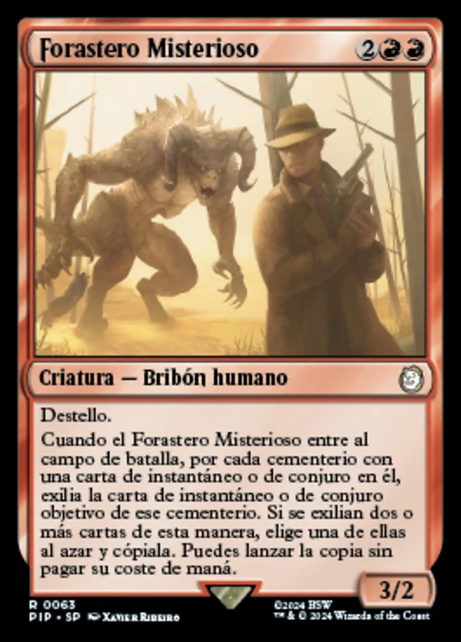 Forastero Misterioso (Fallout) - Magic: The Gathering in TCG Land