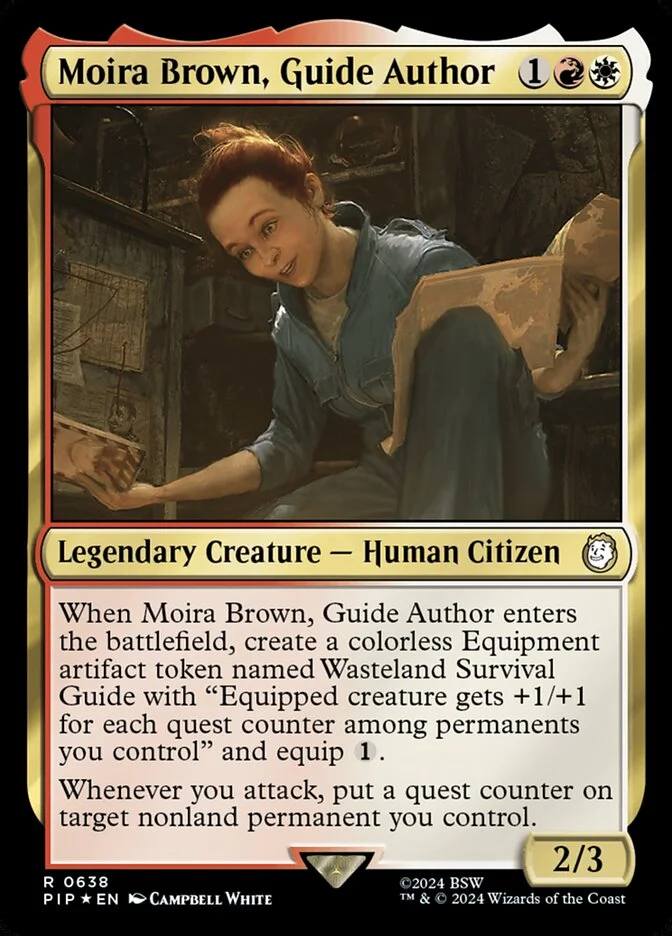 Moira Brown, Guide Author (Fallout) - Magic: The Gathering in TCG Land México
