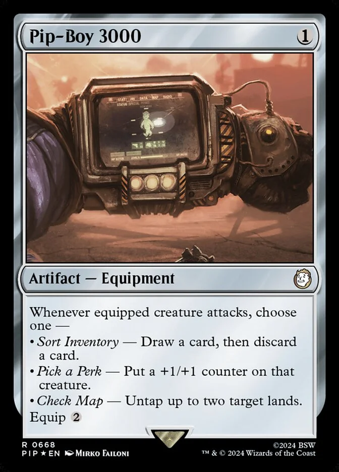 Pip-Boy 3000 (Fallout) - Magic: The Gathering in TCG Land