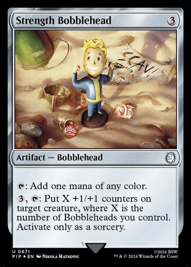 Strength Bobblehead (Fallout) - Magic: The Gathering in TCG Land