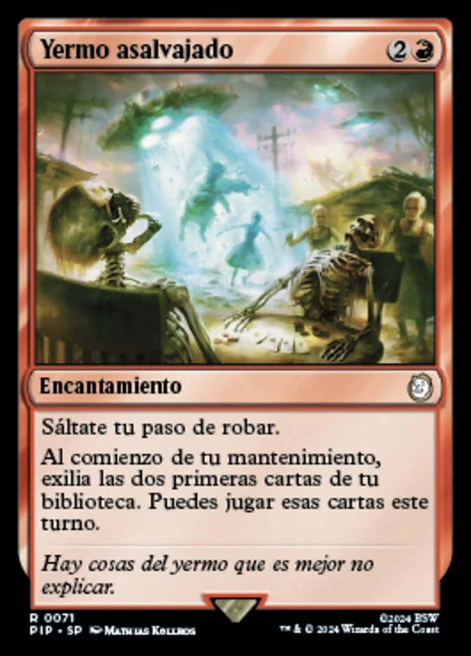 Yermo asalvajado (Fallout) - Magic: The Gathering in TCG Land