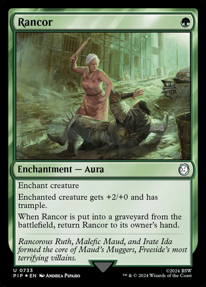 Rancor (Fallout) - Magic: The Gathering in TCG Land