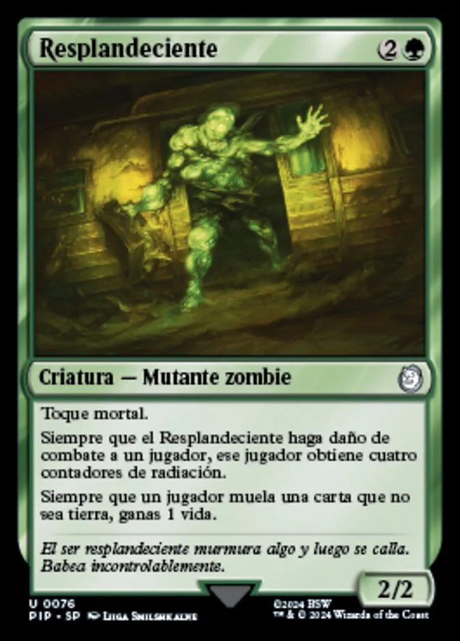 Resplandeciente (Fallout) - Magic: The Gathering in TCG Land México