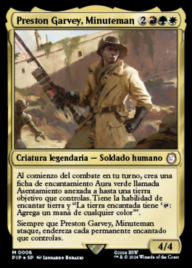 Preston Garvey, Minuteman (Fallout) - Magic: The Gathering in TCG Land
