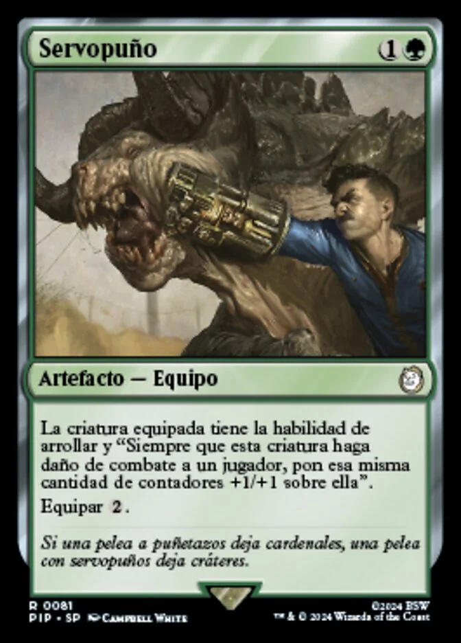 Servopuño (Fallout) - Magic: The Gathering in TCG Land