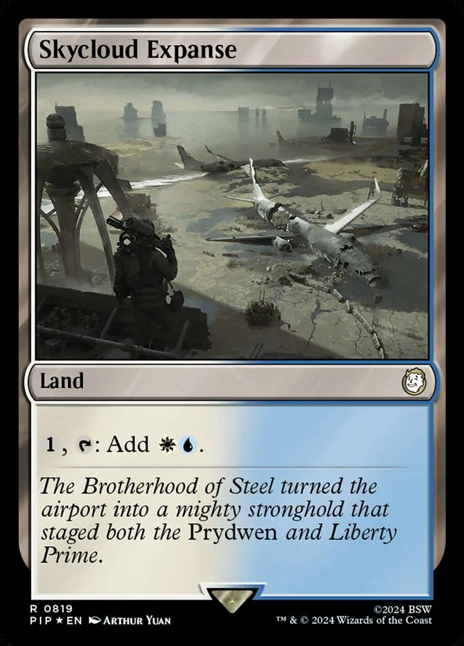 Skycloud Expanse (Fallout) - Magic: The Gathering in TCG Land
