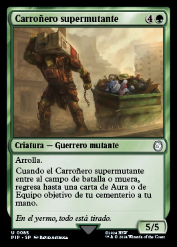 Carroñero supermutante (Fallout) - Magic: The Gathering in TCG Land