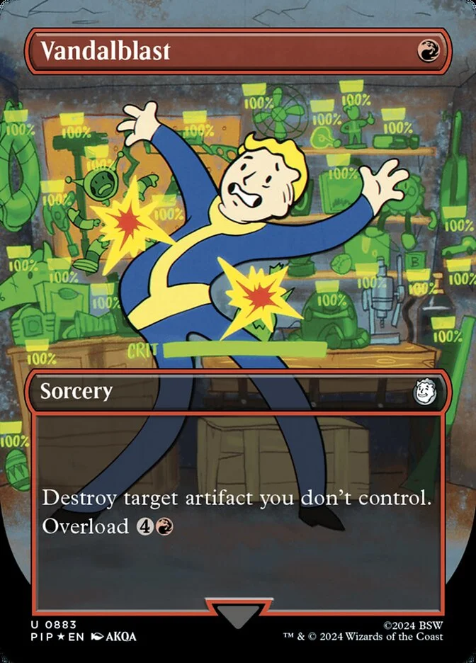 Vandalblast (Fallout) - Magic: The Gathering in TCG Land