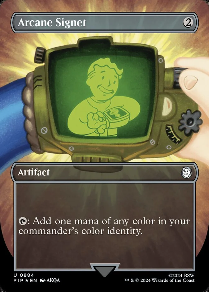 Arcane Signet (Fallout) - Magic: The Gathering in TCG Land México