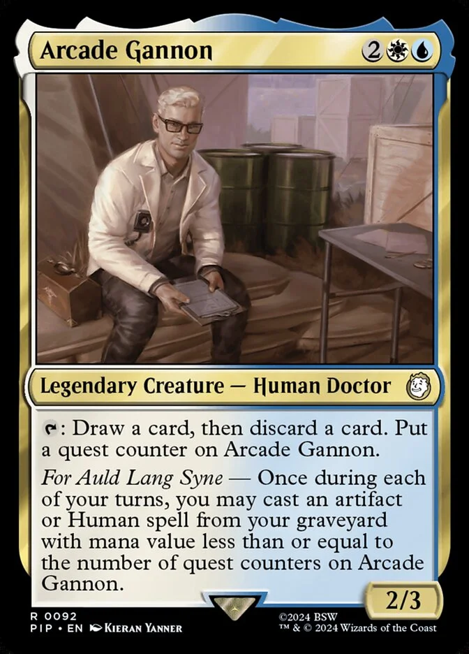 Arcade Gannon (Fallout) - Magic: The Gathering in TCG Land