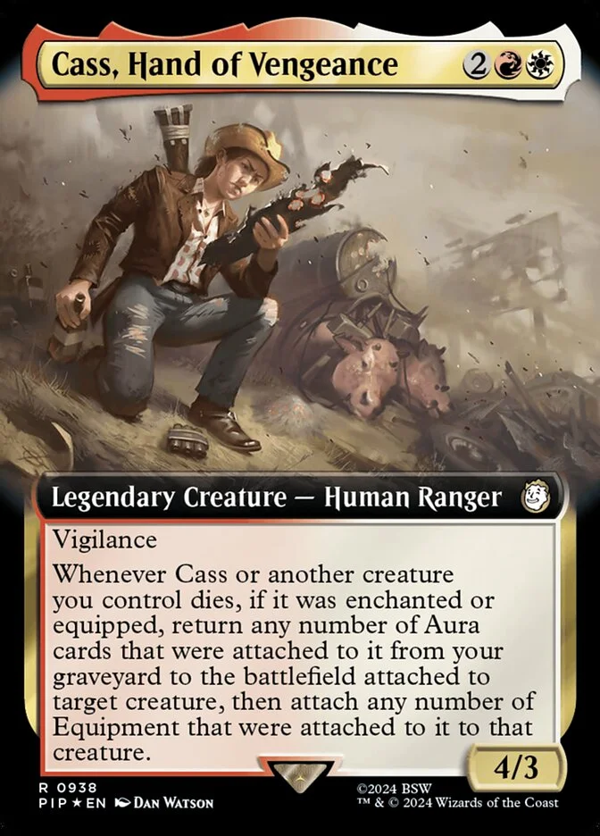 Cass, Hand of Vengeance (Fallout) - Magic: The Gathering in TCG Land