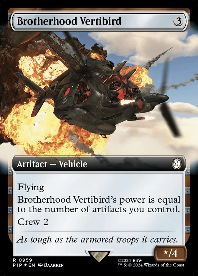 Brotherhood Vertibird (Fallout) - Magic: The Gathering in TCG Land