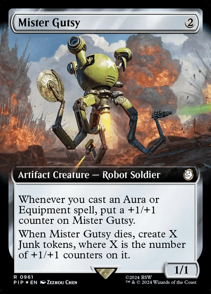 Mister Gutsy (Fallout) - Magic: The Gathering in TCG Land